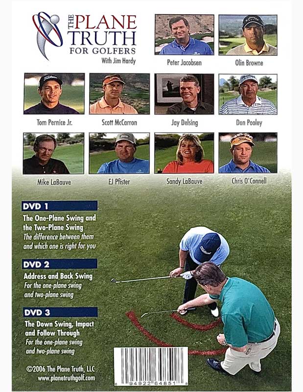 The Plane Truth for Golfers 4 DVD Set